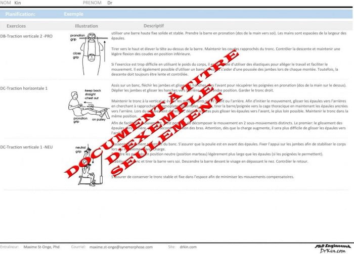 Une capture d'écran d'un document contenant des instructions.